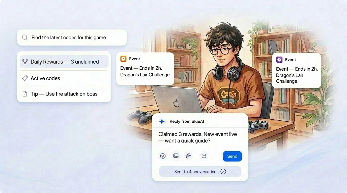 BlueAI Play — Level up your game.